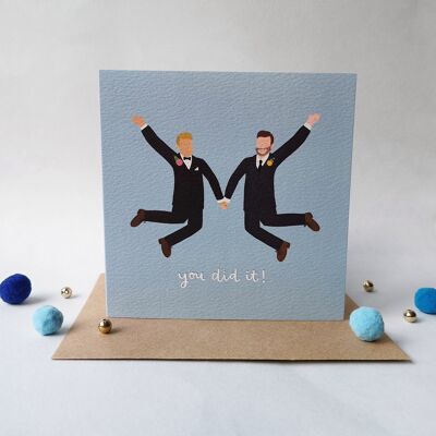 jumping-bride-and-groom-card-pack-6