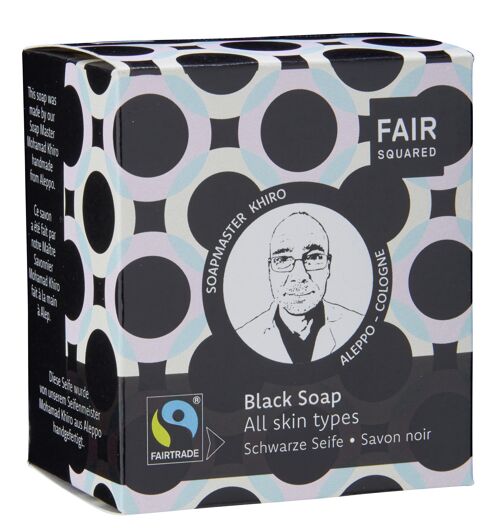 FAIR SQUARED Black Soap - 160gr