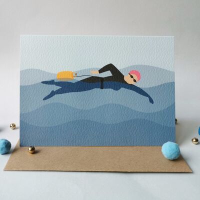 swimming-card-for-her-pink-0