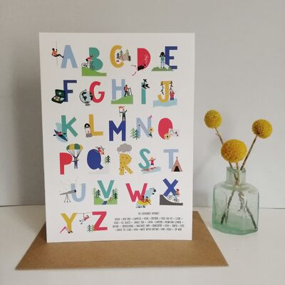 the-outdoorsy-alphabet-card