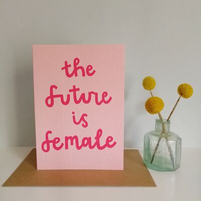 the-future-is-female-greeting-card-pack-of-6