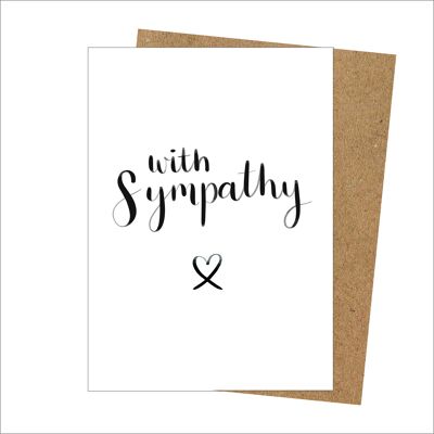 with-sympathy-card
