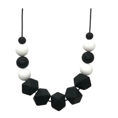 Collana da dentizione - Chic B&W