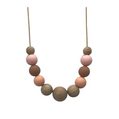 Teething Necklace - Rose