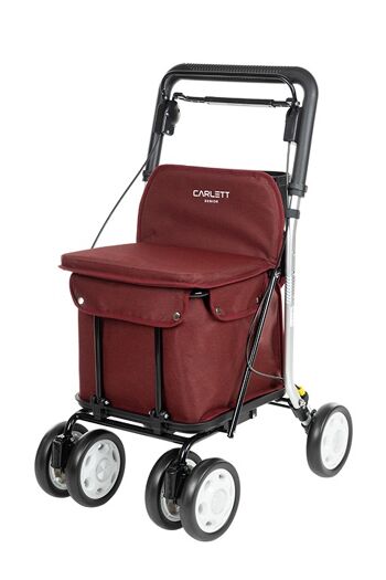 Chariot de marché avec siège SENIOR COMFORT - Ruby 1