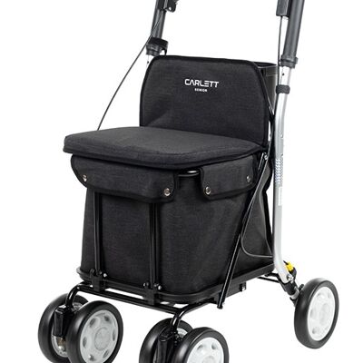 Shopping cart with seat SENIOR COMFORT - Volcano