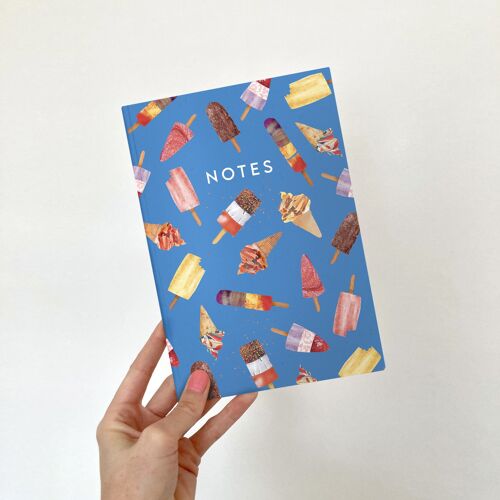 Ice Lolly A5 Lined Notebook