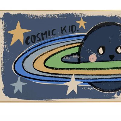 WANDPOSTER "COSMIC KID" 50X70CM