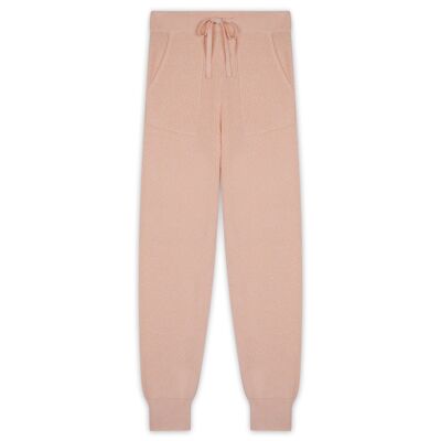 HERRAN Pantalon de survêtement - mélange coton/ laine/ cachemire orange clair