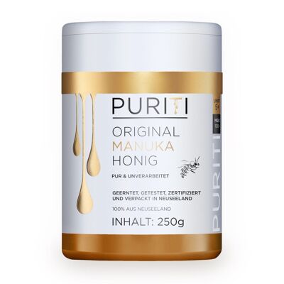 PURITI Miel de Manuka MGO 100+ 250g