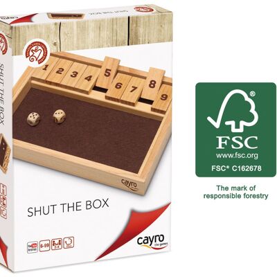 SHUT THE BOX (MADERA FSC)