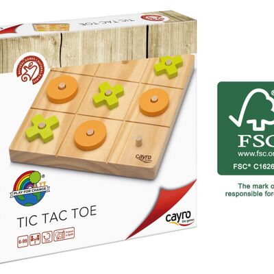 TIC TAC TOE (MADERA FSC)