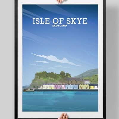 Isle Of Skye Print, Scottish Islands Poster - A3