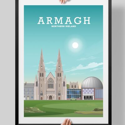 Armagh Print, Armagh Northern Ireland, County Armagh - A4