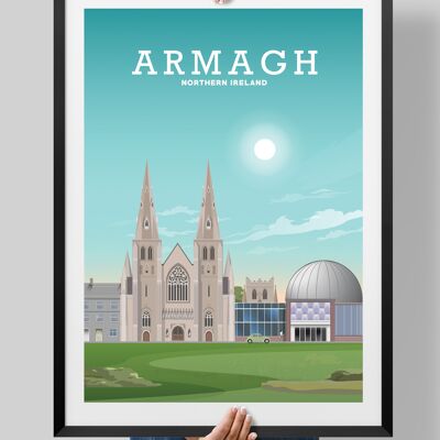Armagh Print, Armagh Northern Ireland, County Armagh - A3