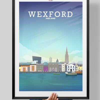 Wexford Print, Wexford Poster, Wexford Ireland - A2