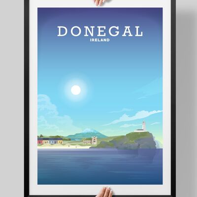 Donegal Print, Donegal Poster, Donegal Art - A4