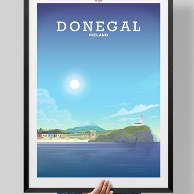 Donegal Print, Donegal Poster, Donegal Art - A4