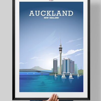 Auckland Print, Auckland Print, Auckland New Zealand - A2
