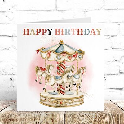 Roll up Roll up - Circus Designs Greeting Cards