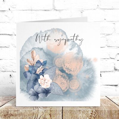 With Sympathy Card