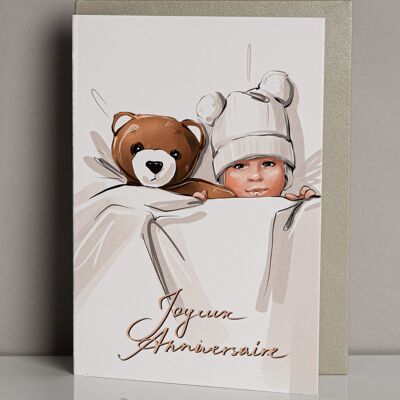 happy birthday greeting card