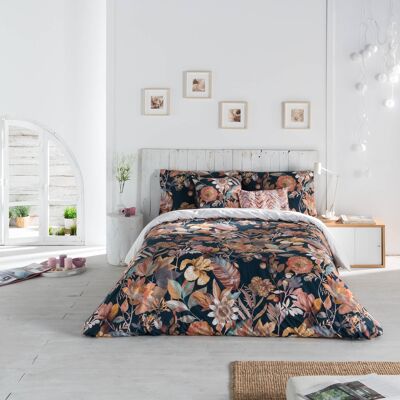 DUVET COVER 180 AGRAMAS BLACK 260X240