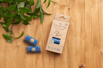 Sacs de recyclage pour déjections canines, fabriqués en UE, certifiés Blue Angel. 3