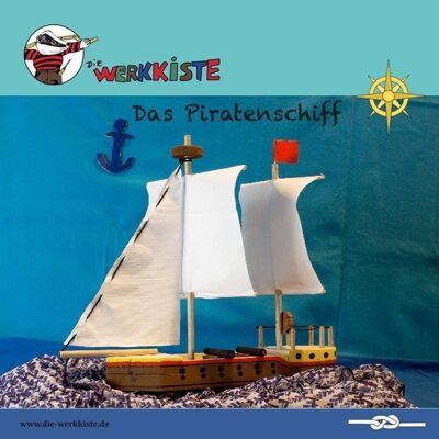 Holzbausatz Das Piratenschiff