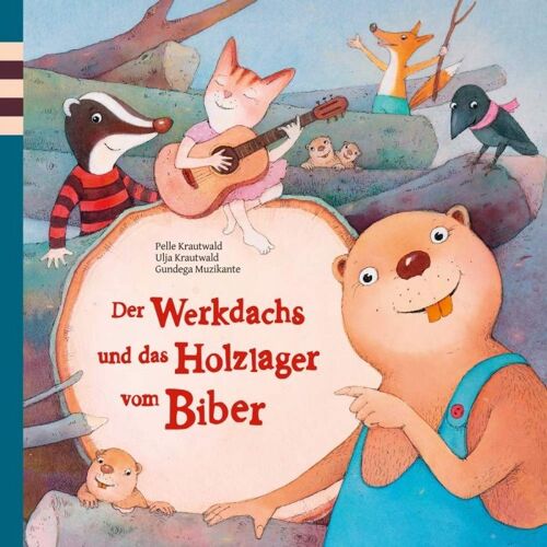 Der Werkdachs und das Holzlager vom Biber
