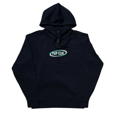 Orbit Zip-Hoodie - Navy