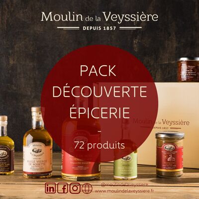 Pack Découverte Épicerie - 72 produits