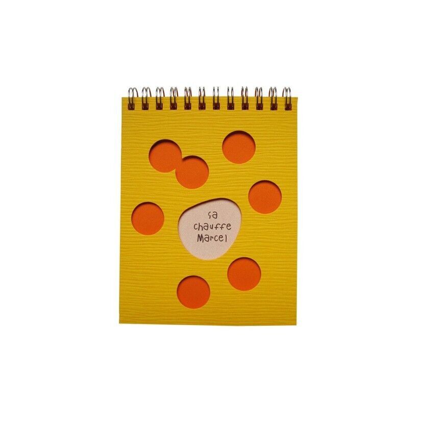 TACCUINO A SPIRALE "Si sta scaldando Marcel"