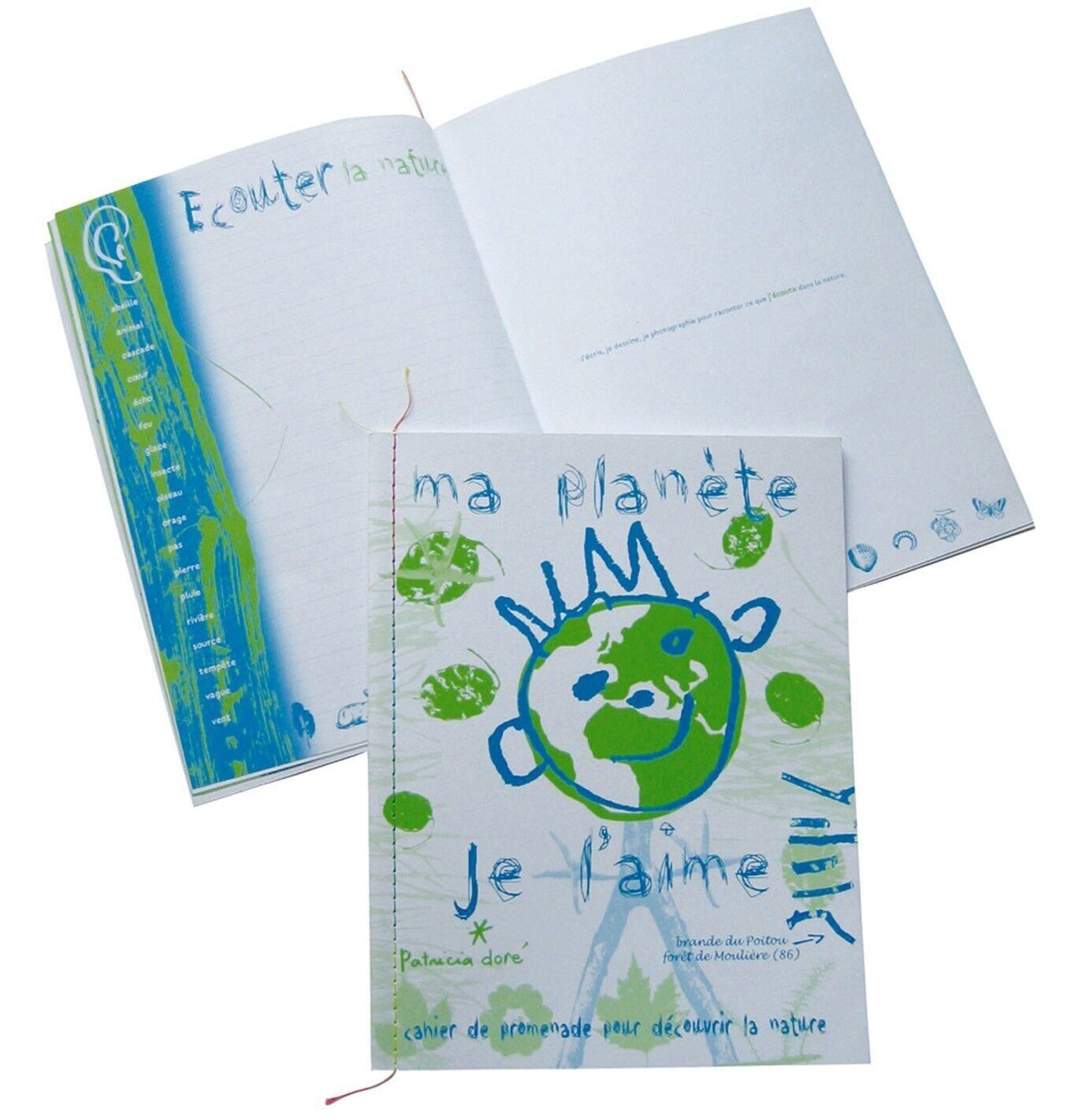 QUADERNO: AMO IL MIO PIANETA: per avvicinare i bambini alla natura attraverso testo e immagini