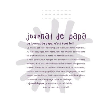 JOURNAL DE PAPA souvenir en texte et en images 2