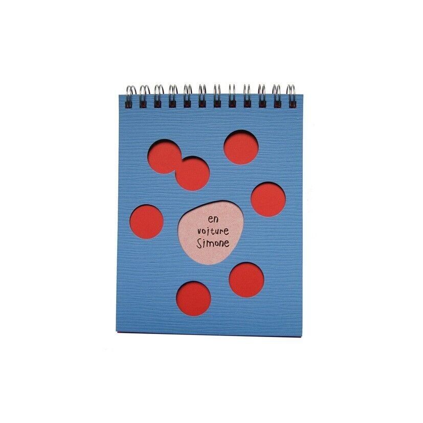 TACCUINO A SPIRALE "In macchina Simone"