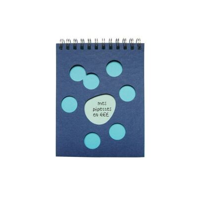 SPIRAL NOTEBOOK “My pepettes in euros”