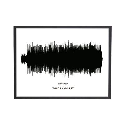 Song Wave Come As You Are Art Print