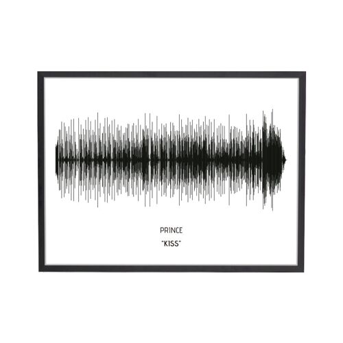 Song Wave Kiss Art Print