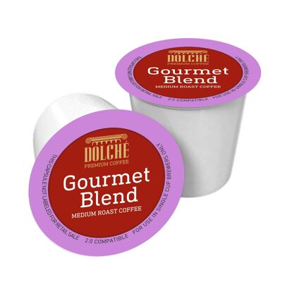 Cialde compatibili GOURMET, Caffè, Keurig K-Cups - 100 pezzi