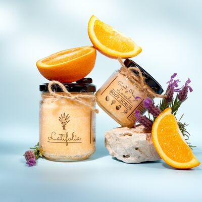 Exfoliante corporal con naranja dulce y lavanda - gommage