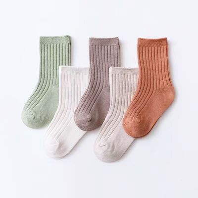Ribbed Socks (5 Pairs)