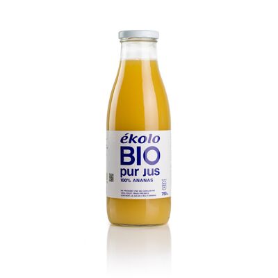 Organic Pineapple Juice, 100% squeezed, 6 u. x 750ml