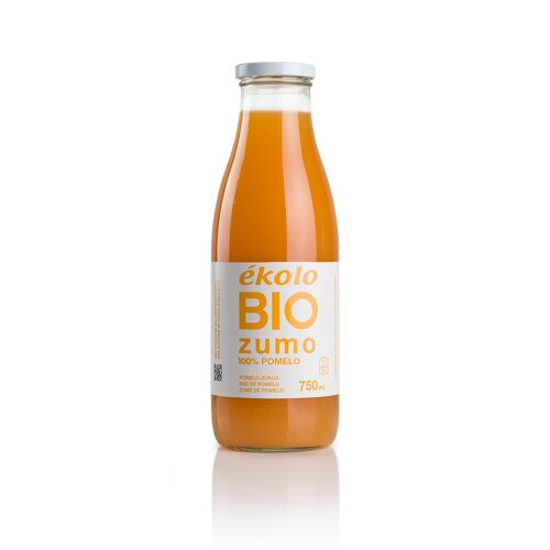 Zumo de Pomelo Ecológico, 100% exprimido, 6 ud. x 750ml