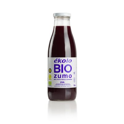 Organic Grape Juice, 100% squeezed, 6 u. x 750ml