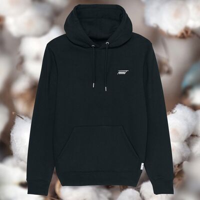 SUDADERA LORIGINAL NEGRO BORDADO