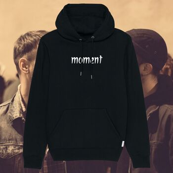 Hoodie moment #1 noir