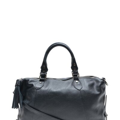 SS22 MG 1305_NERO_Top Handle Bag