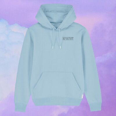 HOODIE MOMENT VON FRIEDENSHIMMEL BLAU