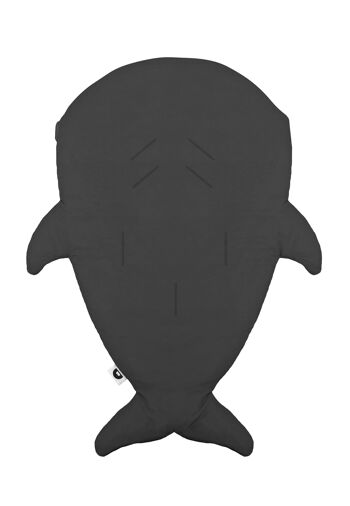 Sac de couchage requin gris foncé-0-18 MOIS 3